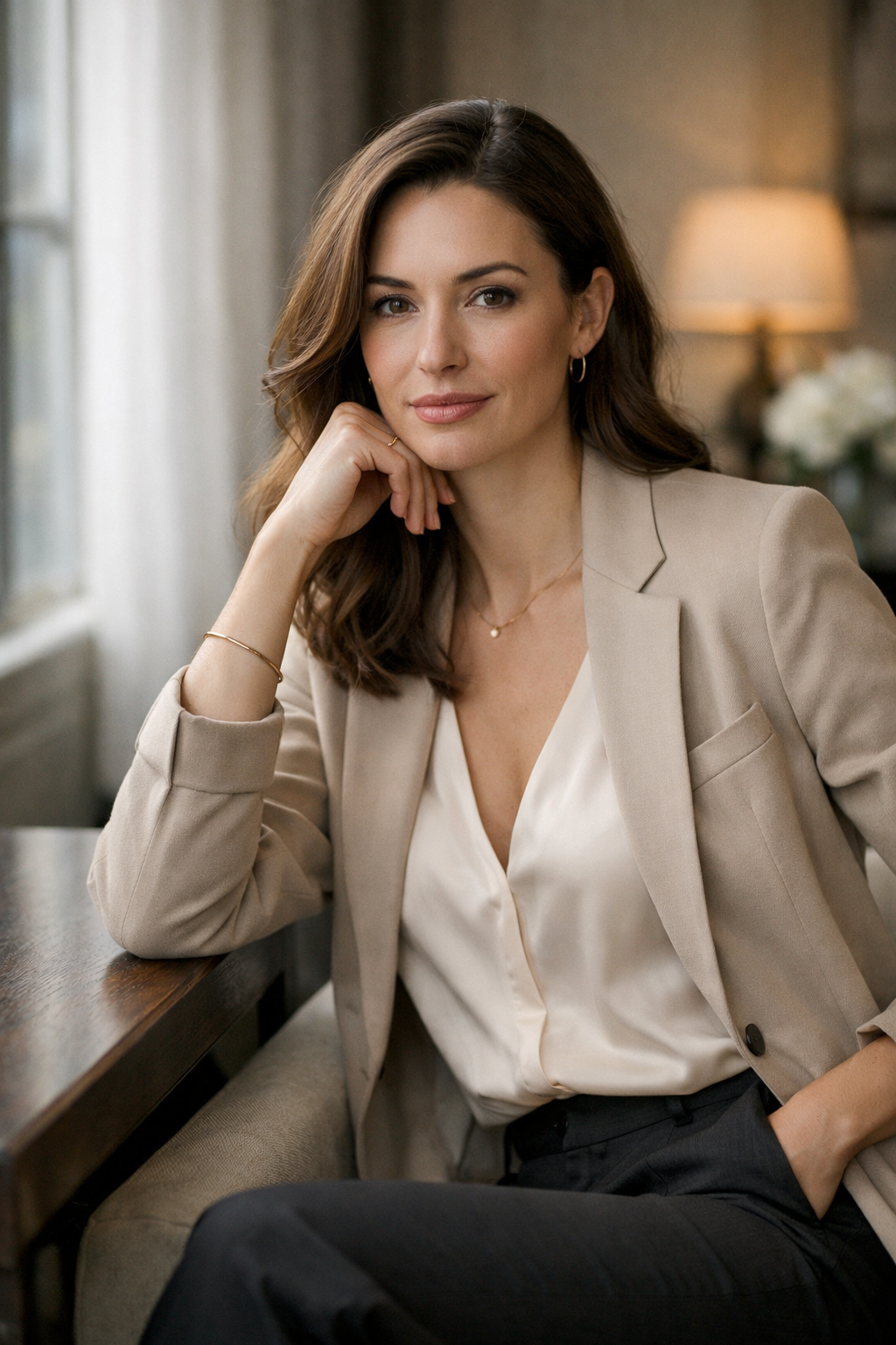 Illustration éditoriale pour un profil EliteRencontre